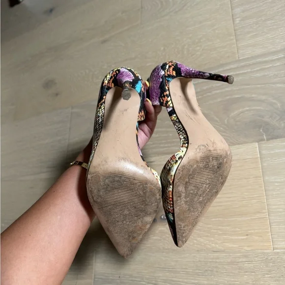 Aqua Women's Dion Half d'Orsay High-Heel Pumps - Picture 5 of 10